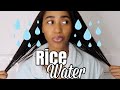 RELAXED HAIR GROWTH: HOW TO GROW HAIR WITH RICE WATER!!