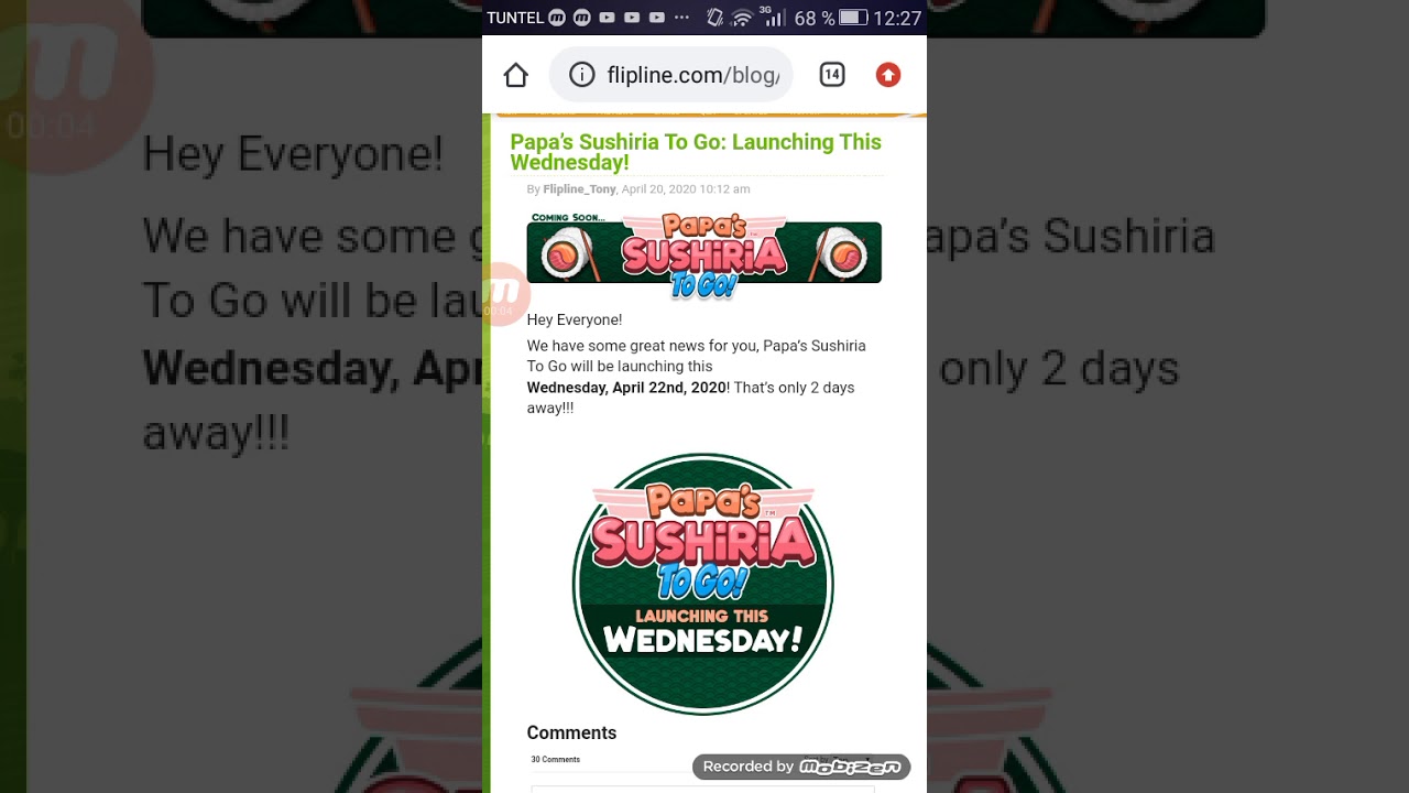 Papa's Sushiria To Go! - release date, videos, screenshots, reviews on RAWG