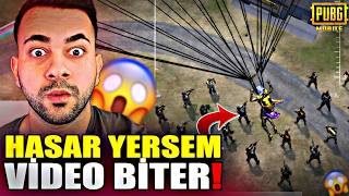 ZORU BAŞARDIM ! HASAR YEMEDEN WİN ALMAK 🔥😯? PUBG MOBİLE