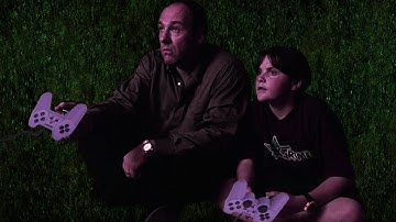 Tony Soprano plays Haunted PS1 Demo Disk