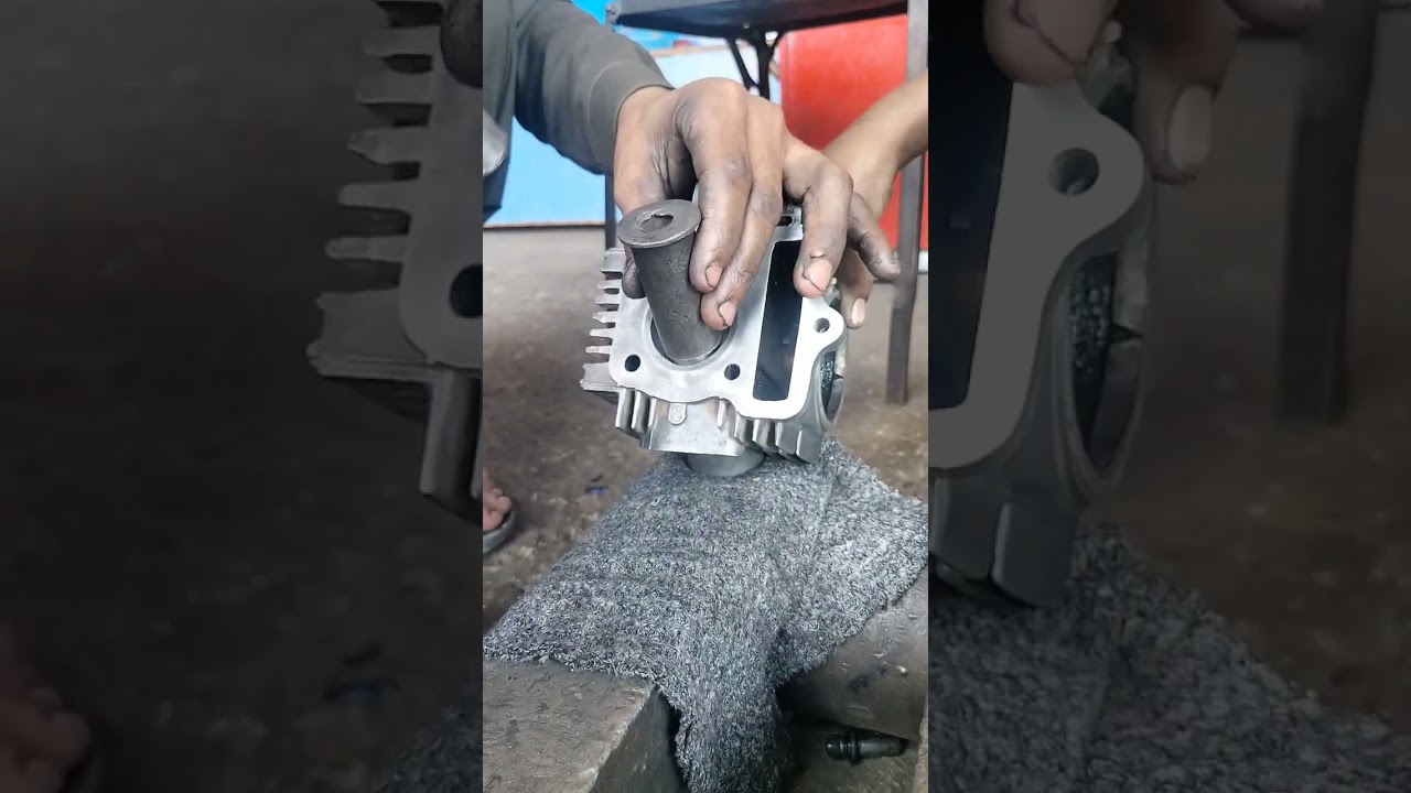 70cc bike head repair 