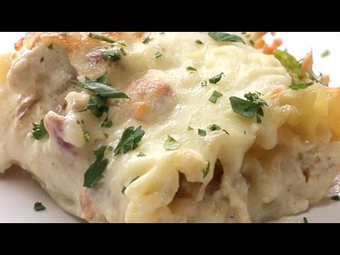 Chicken Alfredo Roll Ups