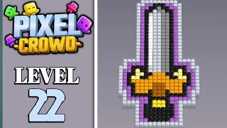 Pixel Crowd Level 22 Gameplay & Solution