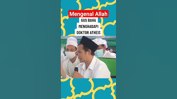 #islamicstatus #gus #gusbaha #gusbahaterbaru Gus Baha ceramah debat doktor atheis mengenal Allah