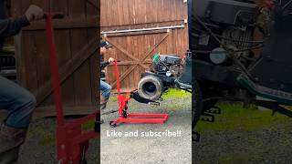 Testing An Amazon Tractor Jack! #viral #like #tractor #sears #vintage