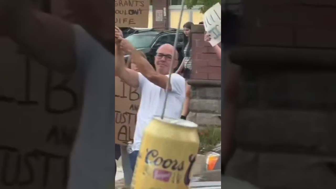 No Kings protestor mocks Charlie Kirk’s assassination 🤯🤯 Absolute evil!