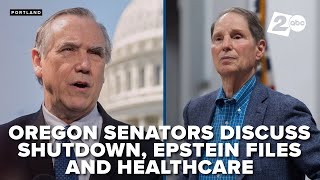 Wyden and Merkley discuss health care costs, upcoming House vote on Epstein files