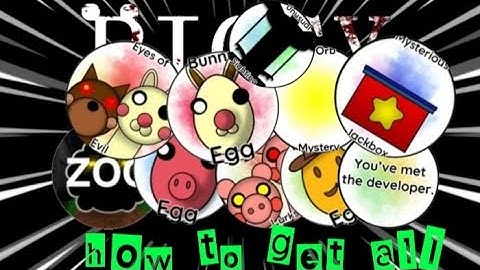 how to get ALL badges in Piggy - custom character showcase!