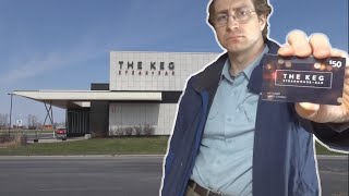 How far can you go with a THE KEG Steakhouse Bar gift card
