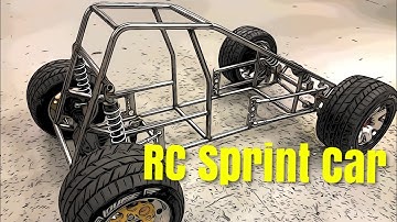 1/5 RC Sprint Car Build - Chassis work and Toyan L400 install