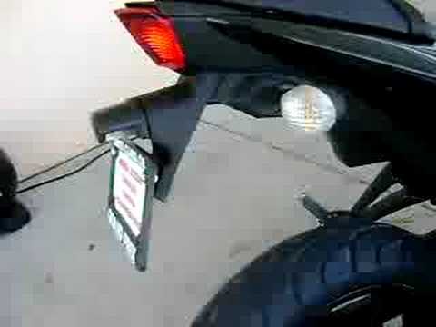 2008 Ninja 250r modified rear piece