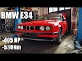 BMW E34 M50B25 Turbo! 405HP! - WyAutowane #2