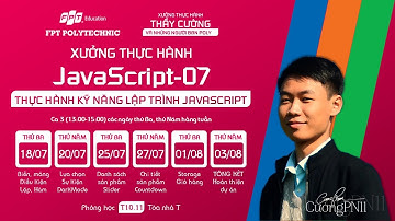 XTH JS - Buổi 4 - Xem chi tiết sản phẩm và tạo đồng hồ đếm ngược Countdown bằng JS cùng thầy Cường