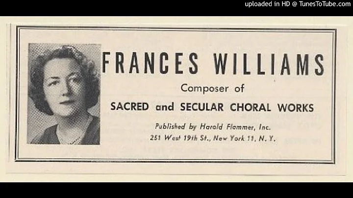 "Let There Be Music" by Frances Williams