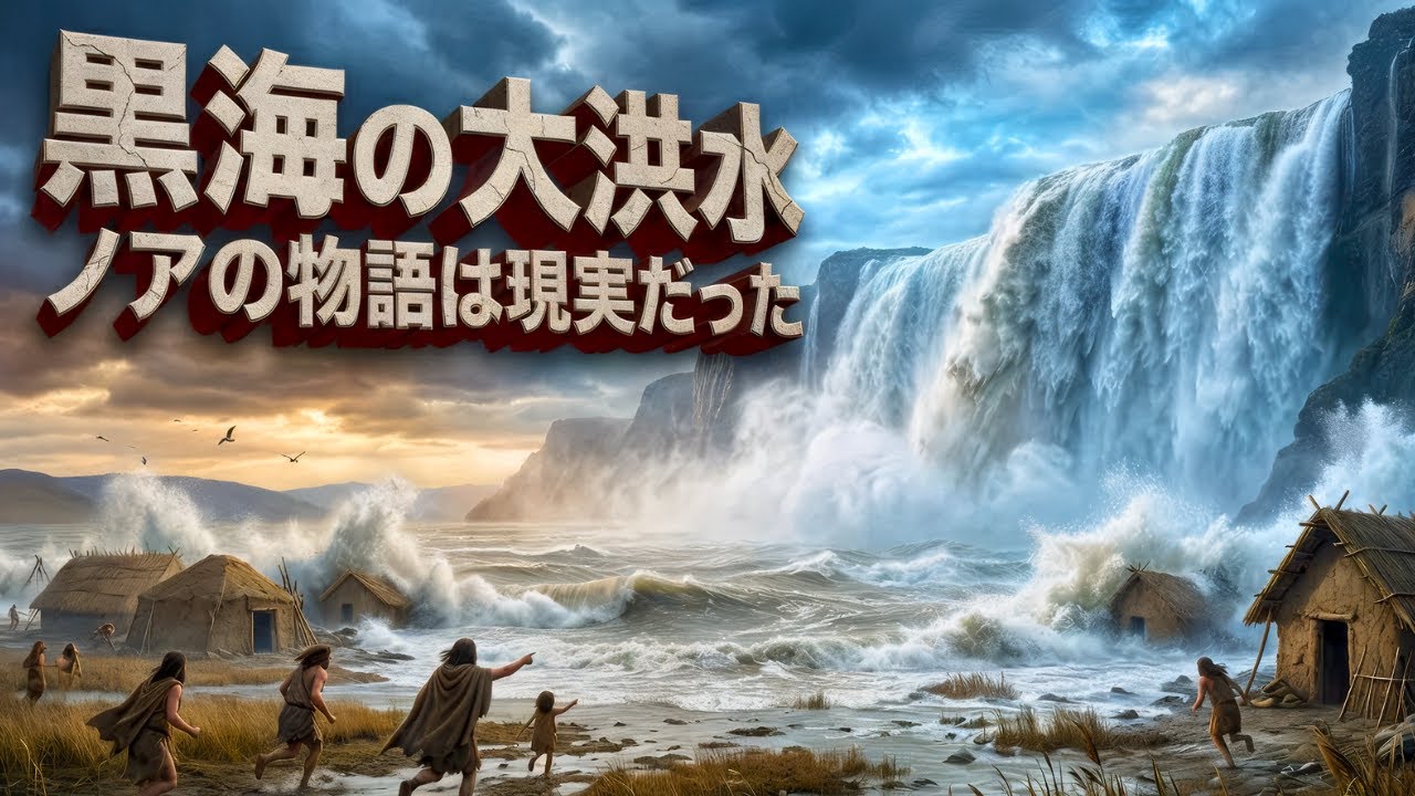 7500年前の黒海に起きた大洪水！淡水湖が海になった化石記録と神話のつながりとは？