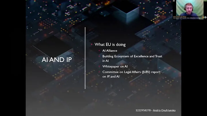 Legal Update on European Laws From Paul Reinitz of...