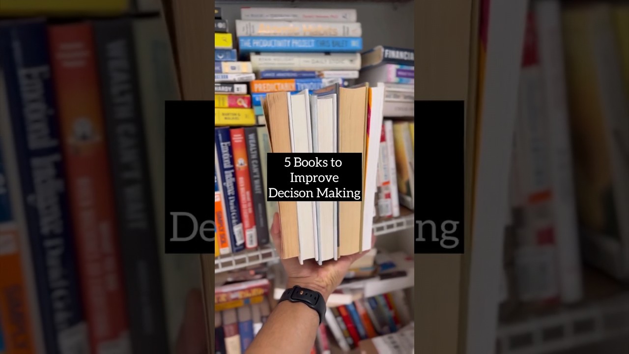 5 books to improve decision making