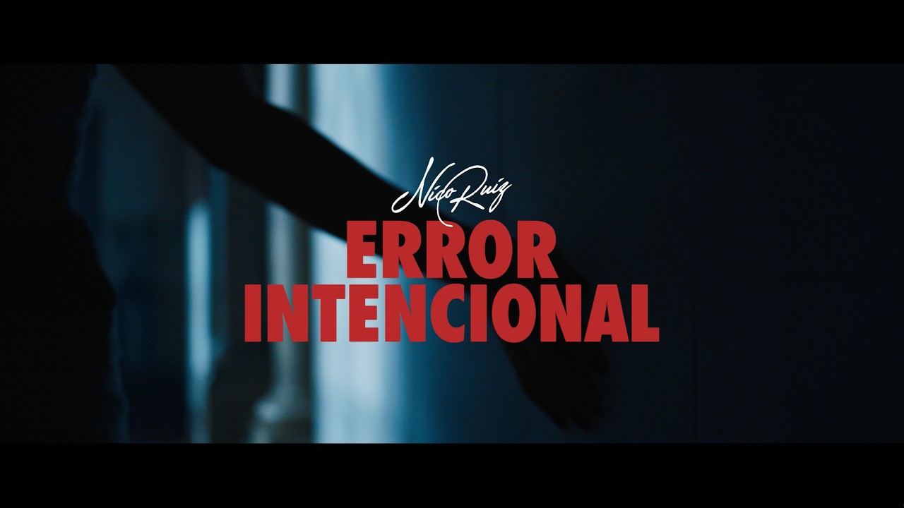 Watch ERROR INTENCIONAL - NICO RUIZ (Video Oficial) on YouTube Watch ERROR INTENCIONAL - NICO RUIZ (Video Oficial) on YouTube