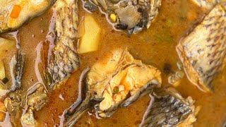 EASY FISH STEW RECIPE. Fresh Fish Recipe | Tilapia Fish Stew