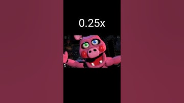 FNaF 7: Ultimate Custom Night - Pigpatch Jumpscare 0.25x - 2x speed