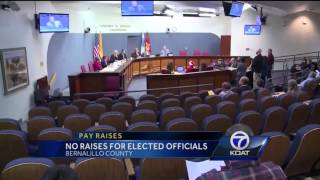 Bernalillo Co. officials denied pay raise