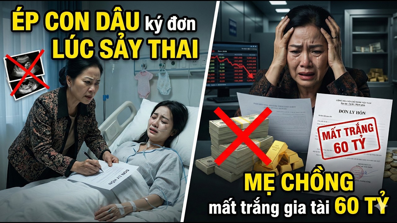 Ép Con Dâu Ký Đơn Trên Giường Bệnh, Mẹ Chồng Mất Trắng 60 Tỷ