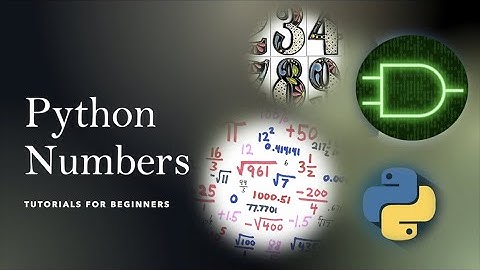 Python numbers and Booleans