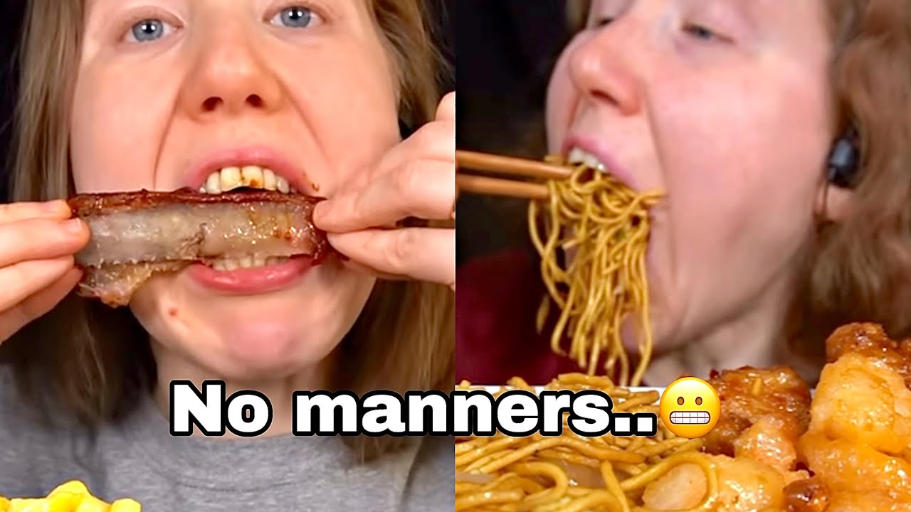 SongByrd ASMR Eating with NO manners