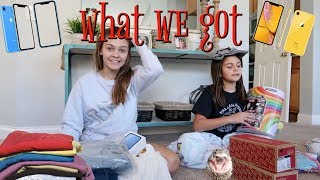 What we got for Christmas Haul 2018 / Emma and Ellie