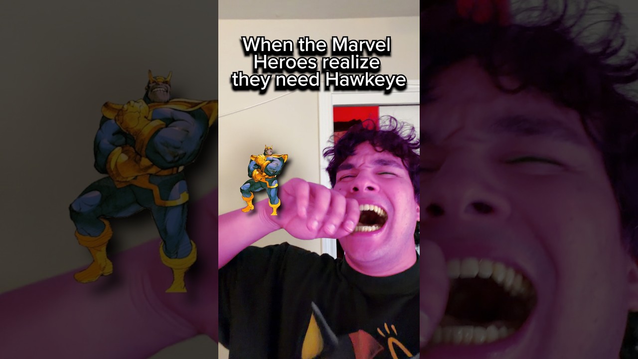 When the Marvel Heroes realize they need Hawkeye #ironman #comics #marvel