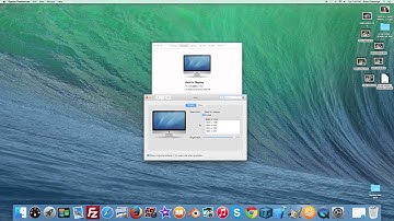 How to change resolution on an Apple iMac