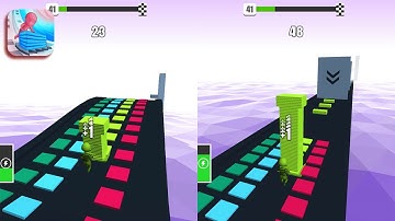 Stack Colors 🟡🟢🔵 Ios ,Android Gameplay Wallkthrough All Levels #13