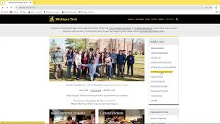 Navigating the International Programs and Services website