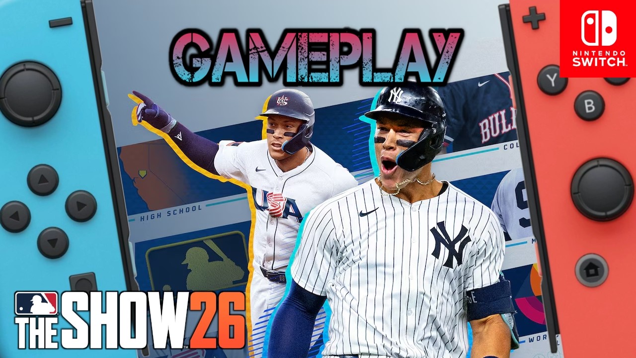 MLB The Show 26 Nintendo Switch Gameplay - YouTube
