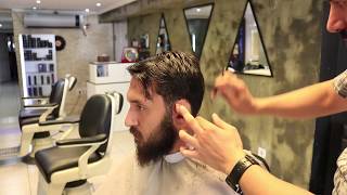 ASMR Turkish Barber Haircut and Beard Trim  4 (45 Mins)