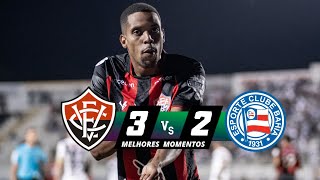 Gol de Iury Castilho Hoje | Vitória 3 x 2 Bahia | Melhores Momentos (COMPLETO) | Baianão 2024