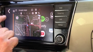 Google Maps  +  FA for MirrorLink ( Floating Apps for Auto) new MirrorLink navigator!