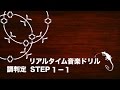 【調判定1-1】リアルタイム音楽ドリル「調号３つまでのメジャーキーを答えましょう」（５秒）