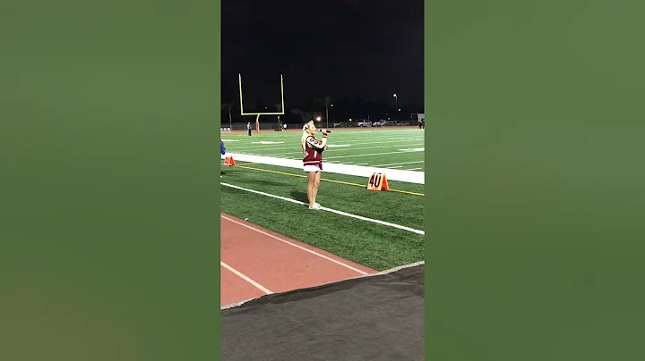 Erika Estrada National Anthem Homecoming 2017