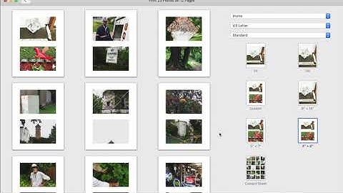 How to Make Contact Sheets on a Mac