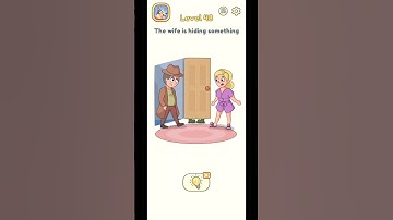 DOP2 level 48 the wife is hiding something solution Walkthrough #dop2 #braingames #shorts