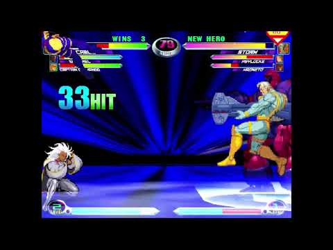 MvC2: Josh 360 - Cable Pushblock to AHVB x 3 100% Assist Kill .:11.12.22:.