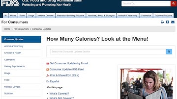 FDA Implements New Calorie Labeling Rules for Restaurants