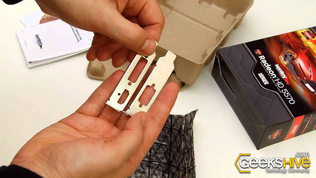 ATI Radeon HD5570 1Gb Sentey - Unboxing by www.geekshive.com