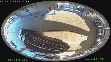 Automated Parking Guidance System C5 Smart Counting Solution Video Feed