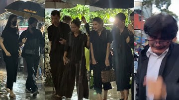 Tang lễ NS Ngọc Trinh: NS Công Ninh khóc nức nở, vc Anh Đức, Ốc Thanh Vân, Xuân Lan... đội mưa viếng