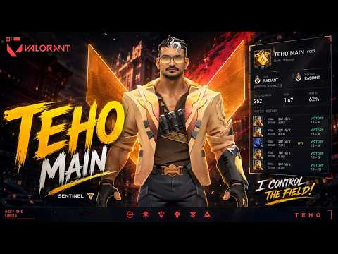 Valorant - Tejo Main Gameplay