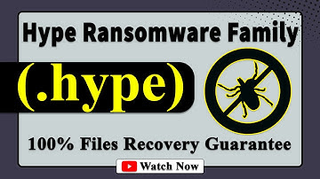 || SOLVED ✅🔘|| Hype (.hype) ransomware virus - removal and decryption