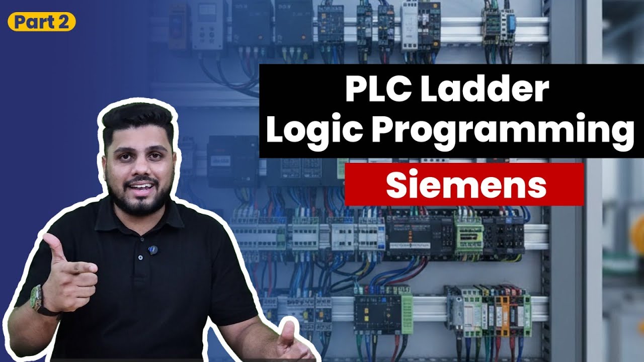 Siemens | PLC Ladder Logic Programming Tutorial | NO & NC Contacts ...