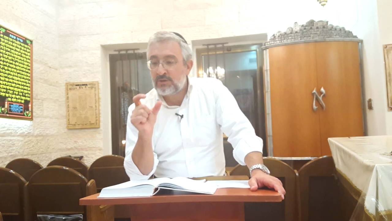 Yakov Sitruk - Le moi intérieur et le moi extérieur (Ha'azinou 5777)